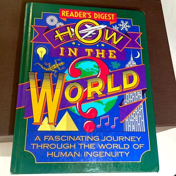 Reader’s Digest HOW IN THE WORLD BOOK - Picture 1 of 12